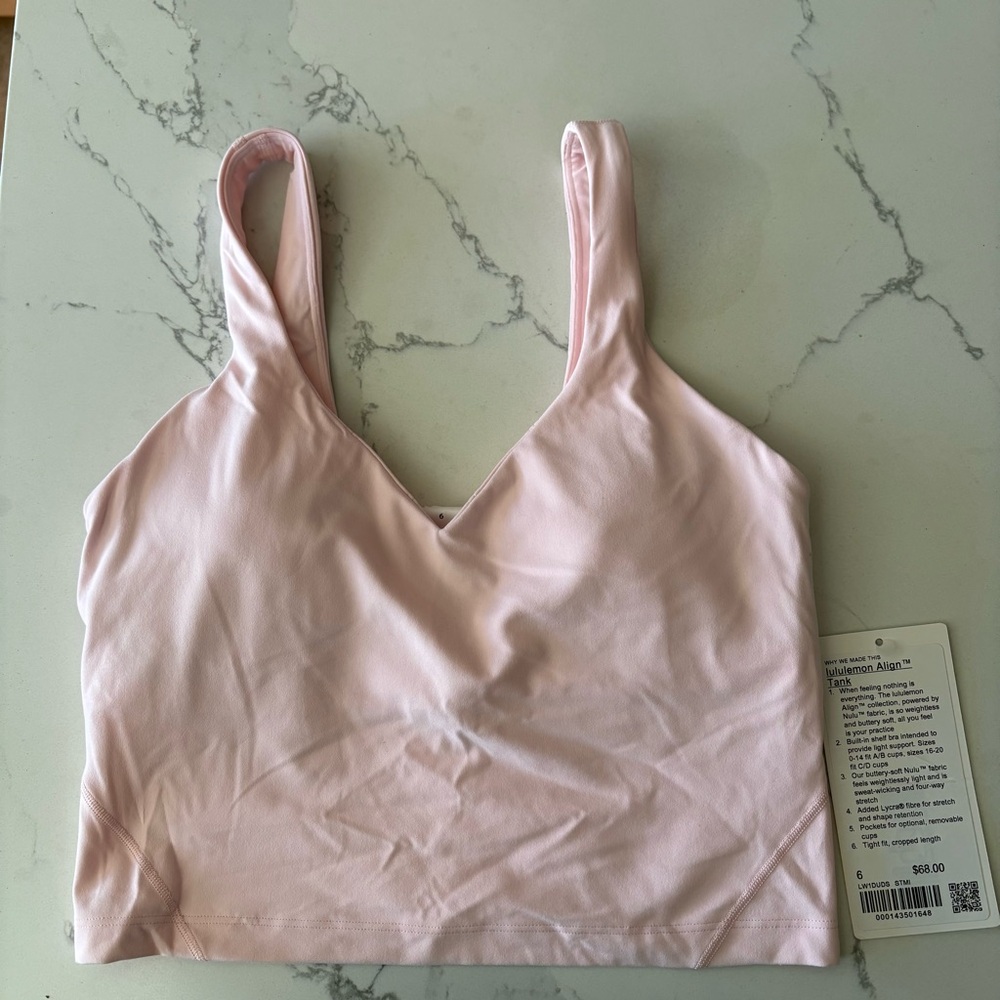 Lululemon Align Tank Strawberry Milkshake